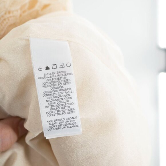 Dress the Population  Avianna Rose Lace Dress | Cream | XS | NWT - Picture 11 of 15